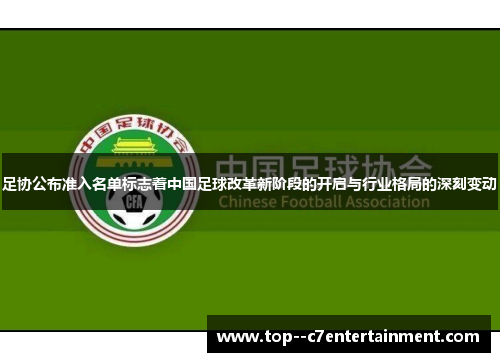 足协公布准入名单标志着中国足球改革新阶段的开启与行业格局的深刻变动 足协公布准入名单标志着中国足球改革新阶段的开启与行业格局的深刻变动